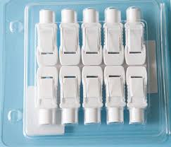 Clip Alligator Multi-Clip Clear Choice Tab/Snap Universal Adaptor (1/EA 10/PK) by Clinical Health Products  ID A34